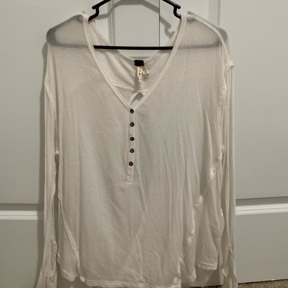 Free People Tops - free people open back shirt